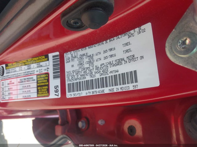 Aukcja sprzedaży 2023 Toyota Tacoma Trd Off Road, vin: 3TMAZ5CN8PM201084, numer aukcji: 44967589