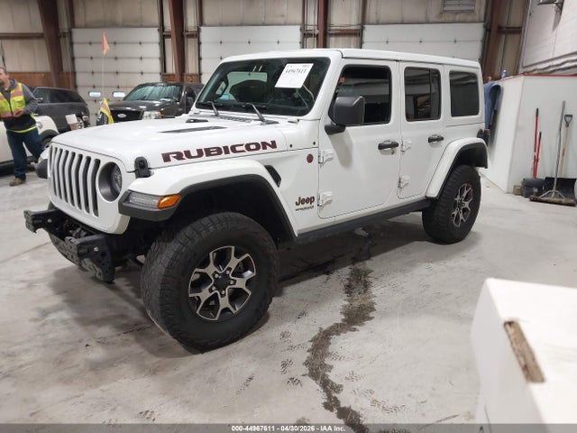 44967611 :رقم المزاد ، 1C4HJXFN9MW588513 vin ، 2021 Jeep Wrangler Unlimited Rubicon 4x4 مزاد بيع