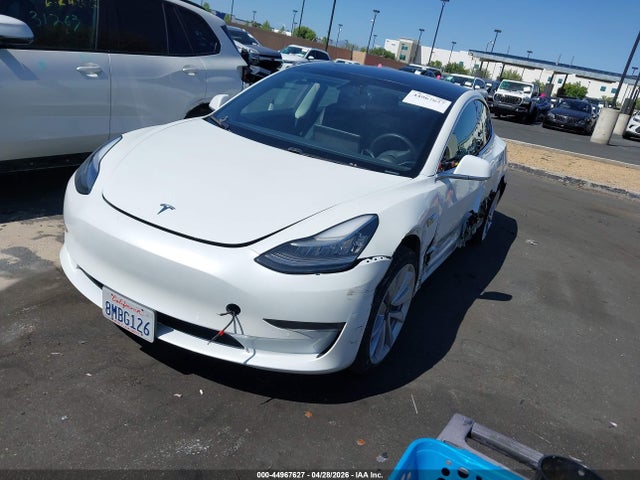44967627 :رقم المزاد ، 5YJ3E1EA6KF476585 vin ، 2019 Tesla Model 3 Long Range/mid Range/standard Range/standard Range Plus مزاد بيع
