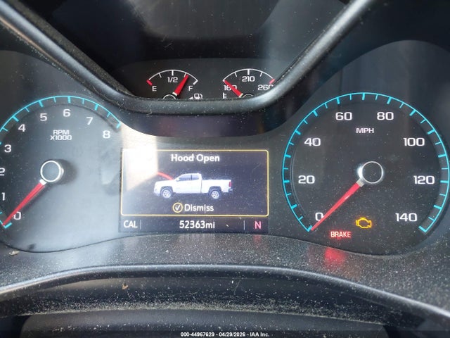 Aukcja sprzedaży 2021 Chevrolet Colorado 4wd  Short Box Z71, vin: 1GCGTDEN8M1193239, numer aukcji: 44967629