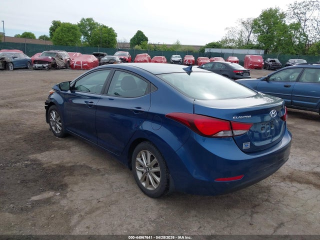 44967641 :رقم المزاد ، KMHDH4AEXFU346582 vin ، 2015 Hyundai Elantra Se مزاد بيع