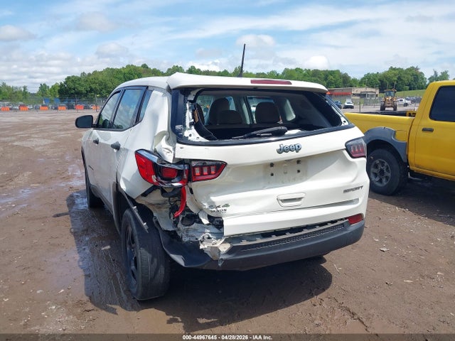Aukcja sprzedaży 2017 Jeep New Compass Sport 4x4, vin: 3C4NJDAB6HT667888, numer aukcji: 44967645