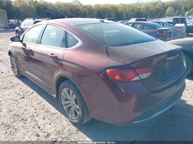 Продажа на аукционе авто 2016 Chrysler 200 Limited, vin: 1C3CCCAB9GN137798, номер лота: 44967729