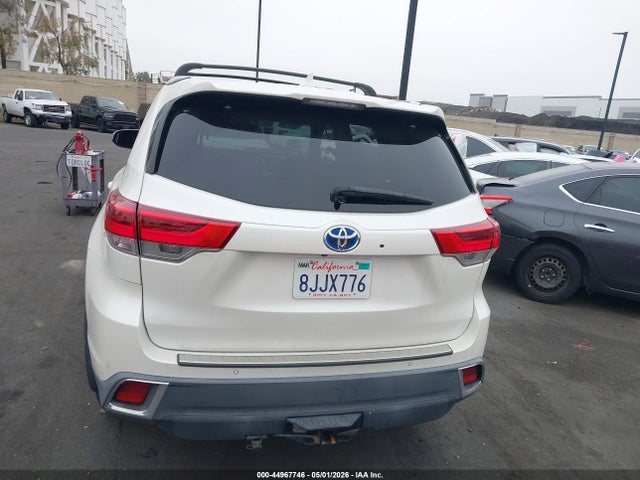 5TDDGRFH1KS060593 Toyota Highlander Hybrid Limited Platinum