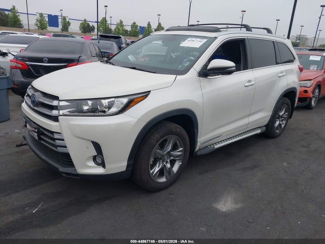 5TDDGRFH1KS060593 Toyota Highlander Hybrid Limited Platinum