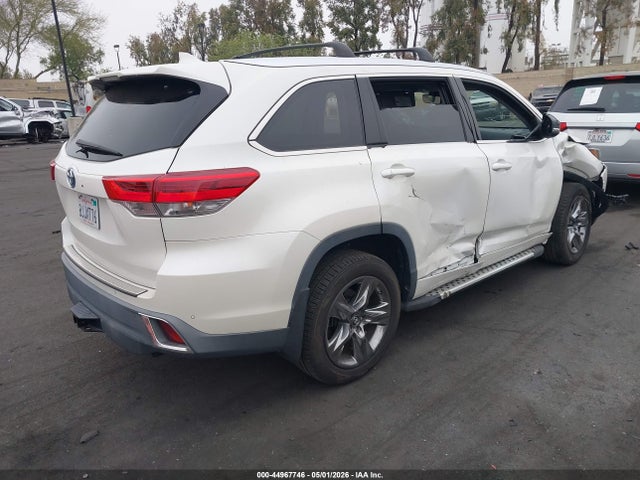 5TDDGRFH1KS060593 Toyota Highlander Hybrid Limited Platinum