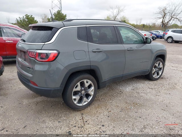 44967785 :رقم المزاد ، 3C4NJDCB2LT185439 vin ، 2020 Jeep Compass Limited 4x4 مزاد بيع