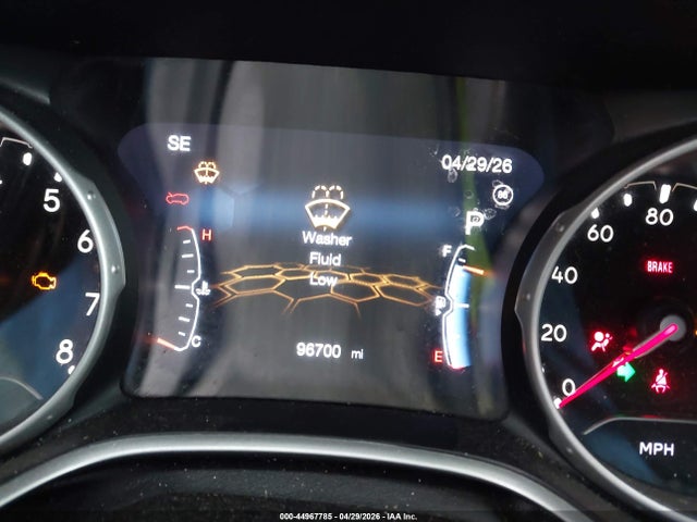 44967785 :رقم المزاد ، 3C4NJDCB2LT185439 vin ، 2020 Jeep Compass Limited 4x4 مزاد بيع