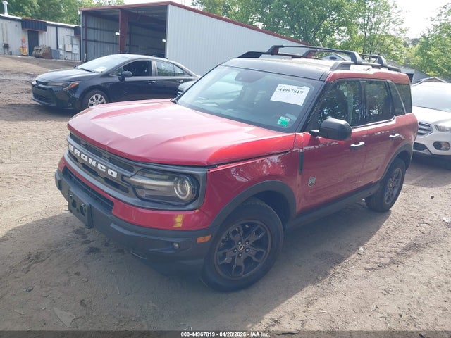 44967819 :رقم المزاد ، 3FMCR9B63MRA35433 vin ، 2021 Ford Bronco Sport Big Bend مزاد بيع