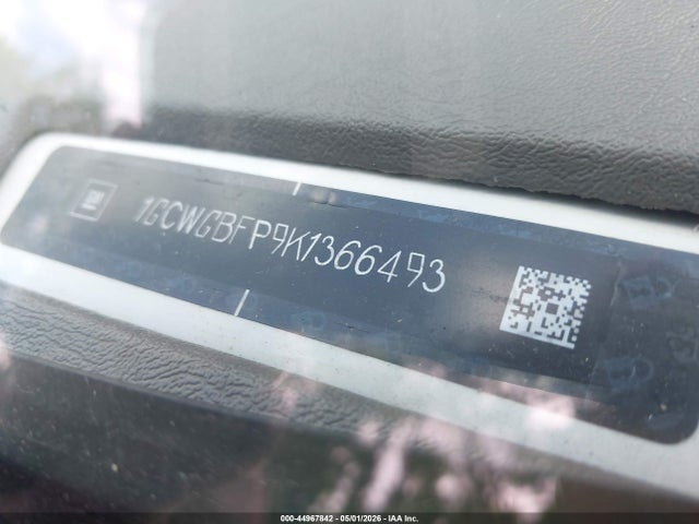 Продажа на аукционе авто 2019 Chevrolet Express 2500 Work Van, vin: 1GCWGBFP9K1366493, номер лота: 44967842