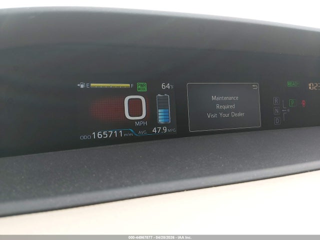 2016 Toyota Prius Four მანქანა იყიდება აუქციონზე, vin: JTDKARFU8G3510643, აუქციონის ნომერი: 44967877