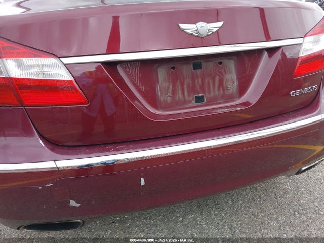 2013 Hyundai Genesis 3.8 მანქანა იყიდება აუქციონზე, vin: KMHGC4DD7DU233166, აუქციონის ნომერი: 44967890
