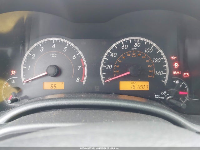 2011 Toyota Corolla Le მანქანა იყიდება აუქციონზე, vin: JTDBU4EE6B9155305, აუქციონის ნომერი: 44967931