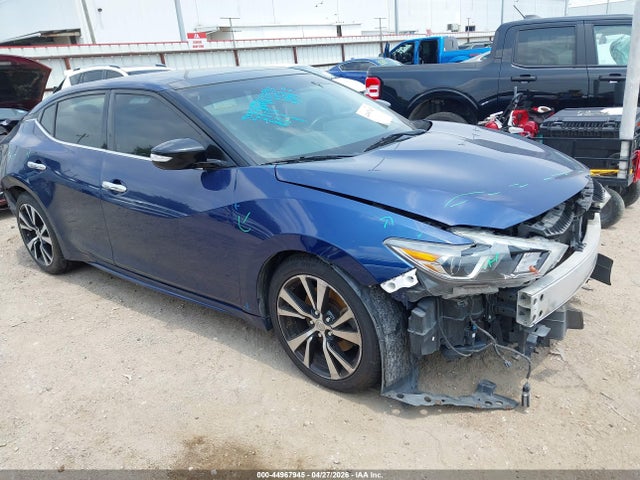 2018 Nissan Maxima 3.5 Sl მანქანა იყიდება აუქციონზე, vin: 1N4AA6AP9JC386164, აუქციონის ნომერი: 44967945