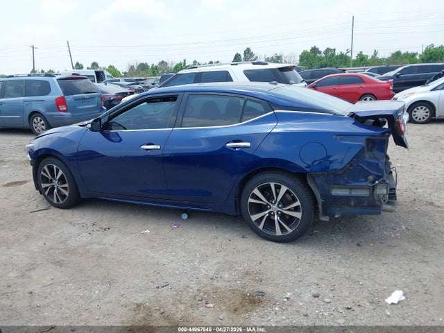 2018 Nissan Maxima 3.5 Sl მანქანა იყიდება აუქციონზე, vin: 1N4AA6AP9JC386164, აუქციონის ნომერი: 44967945