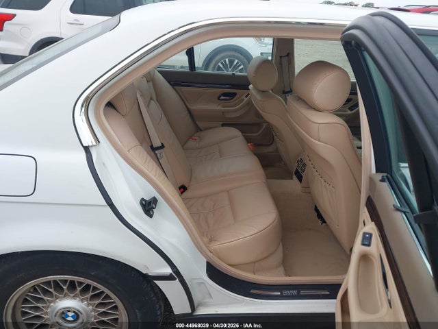 1998 Bmw 740ia მანქანა იყიდება აუქციონზე, vin: WBAGF8321WDL51359, აუქციონის ნომერი: 44968039