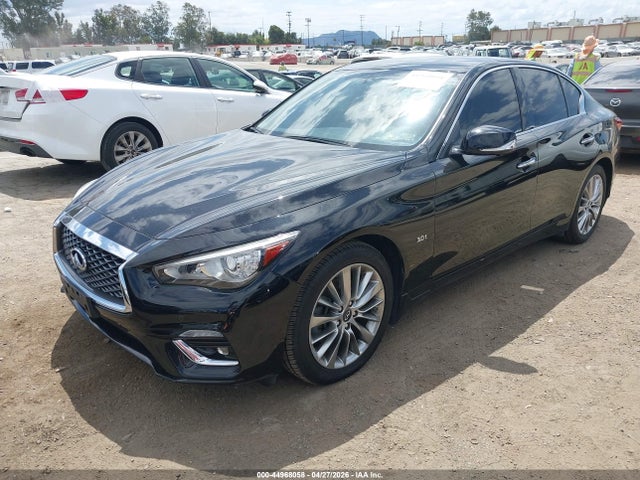 44968058 :رقم المزاد ، JN1EV7AR1KM551050 vin ، 2019 Infiniti Q50 3.0t Luxe مزاد بيع