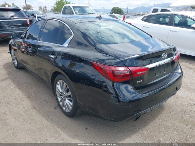 44968058 :رقم المزاد ، JN1EV7AR1KM551050 vin ، 2019 Infiniti Q50 3.0t Luxe مزاد بيع