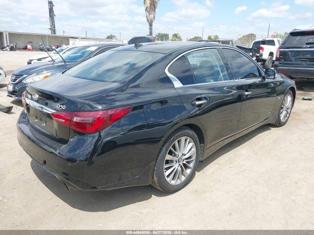 44968058 :رقم المزاد ، JN1EV7AR1KM551050 vin ، 2019 Infiniti Q50 3.0t Luxe مزاد بيع