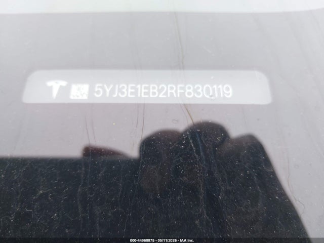 Продажа на аукционе авто 2024 Tesla Model 3 Long Range Dual Motor All-wheel Drive, vin: 5YJ3E1EB2RF830119, номер лота: 44968075