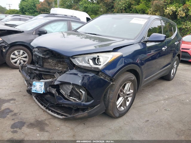 44968243 :رقم المزاد ، 5XYZT3LB9JG572869 vin ، 2018 Hyundai Santa Fe Sport 2.4l مزاد بيع