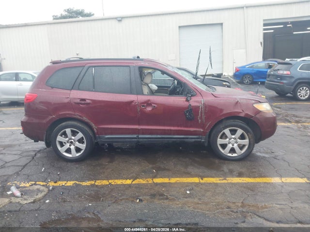 2008 Hyundai Santa Fe Limited/se მანქანა იყიდება აუქციონზე, vin: 5NMSH13E78H217331, აუქციონის ნომერი: 44968261
