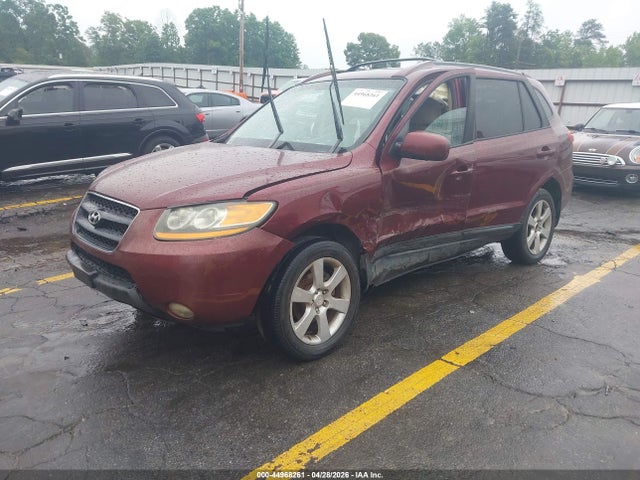 2008 Hyundai Santa Fe Limited/se მანქანა იყიდება აუქციონზე, vin: 5NMSH13E78H217331, აუქციონის ნომერი: 44968261
