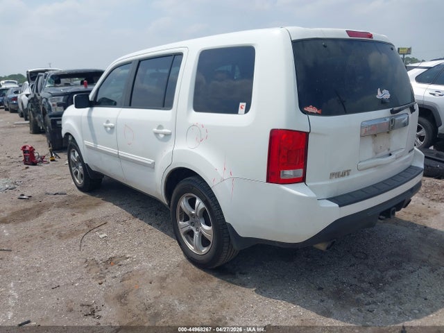 2015 Honda Pilot Ex-l მანქანა იყიდება აუქციონზე, vin: 5FNYF3H56FB002512, აუქციონის ნომერი: 44968267