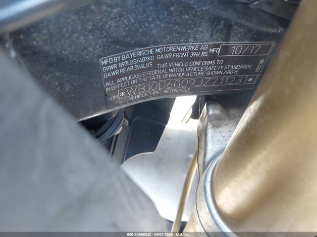 WB10D6009JZ711231 BMW S 1000 Rr