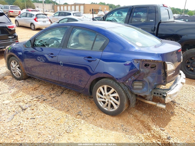 2012 Mazda Mazda3 I Touring მანქანა იყიდება აუქციონზე, vin: JM1BL1VF9C1506086, აუქციონის ნომერი: 44968343