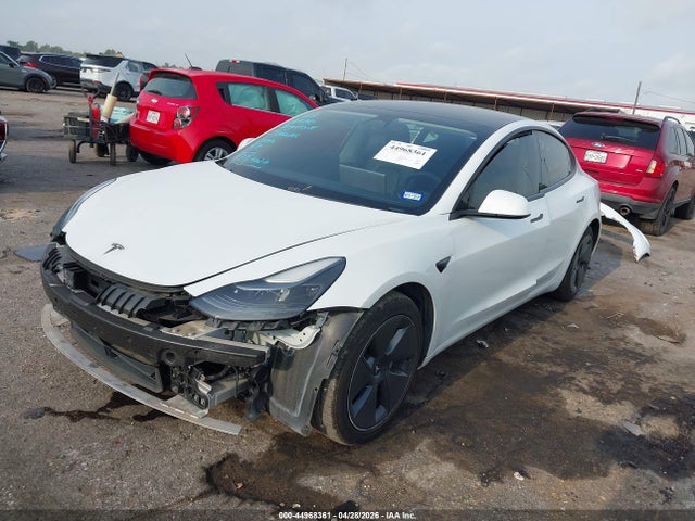 2021 Tesla Model 3 Standard Range Plus Rear-wheel Drive მანქანა იყიდება აუქციონზე, vin: 5YJ3E1EA4MF867740, აუქციონის ნომერი: 44968361