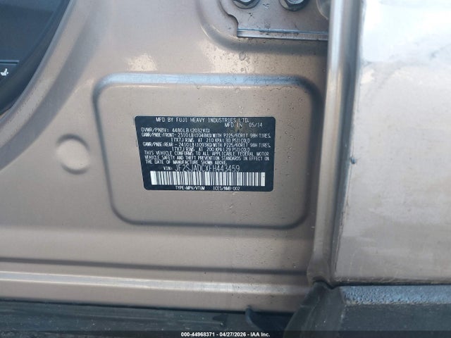 44968371 :رقم المزاد ، JF2SJADCXFH443459 vin ، 2015 Subaru Forester 2.5i Premium مزاد بيع