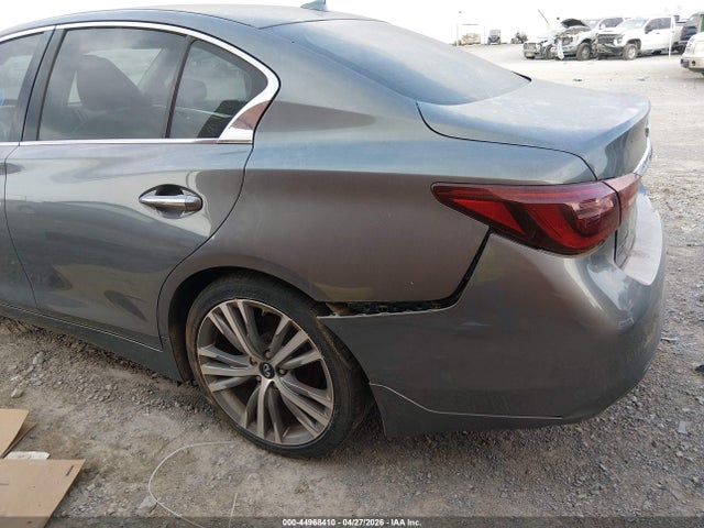 44968410 :رقم المزاد ، JN1EV7AP0JM360717 vin ، 2018 Infiniti Q50 3.0t Sport مزاد بيع
