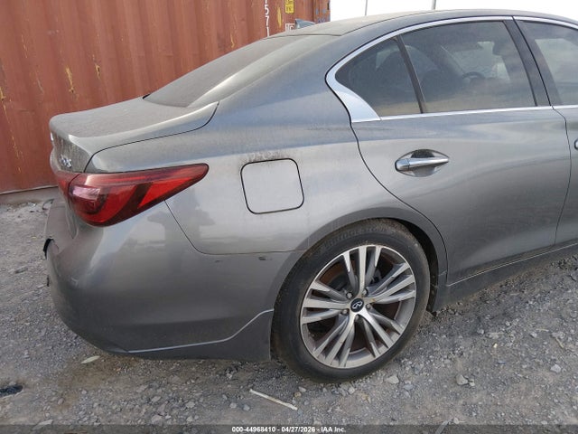 44968410 :رقم المزاد ، JN1EV7AP0JM360717 vin ، 2018 Infiniti Q50 3.0t Sport مزاد بيع