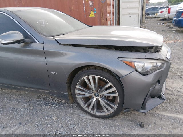 44968410 :رقم المزاد ، JN1EV7AP0JM360717 vin ، 2018 Infiniti Q50 3.0t Sport مزاد بيع