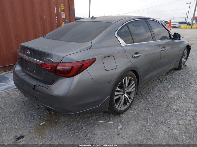 44968410 :رقم المزاد ، JN1EV7AP0JM360717 vin ، 2018 Infiniti Q50 3.0t Sport مزاد بيع