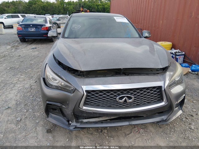 44968410 :رقم المزاد ، JN1EV7AP0JM360717 vin ، 2018 Infiniti Q50 3.0t Sport مزاد بيع