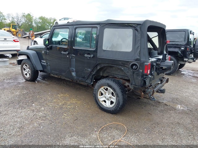 44968421 :رقم المزاد ، 1C4BJWDG3EL104228 vin ، 2014 Jeep Wrangler Unlimited Sport مزاد بيع