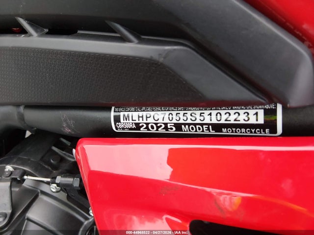 Honda Cbr500 Ra 2025 MLHPC7055S5102231 Image 10