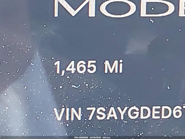 7SAYGDED6TA606488 Tesla Model Y Premium Rear-wheel Drive/standard Rear-wheel Drive