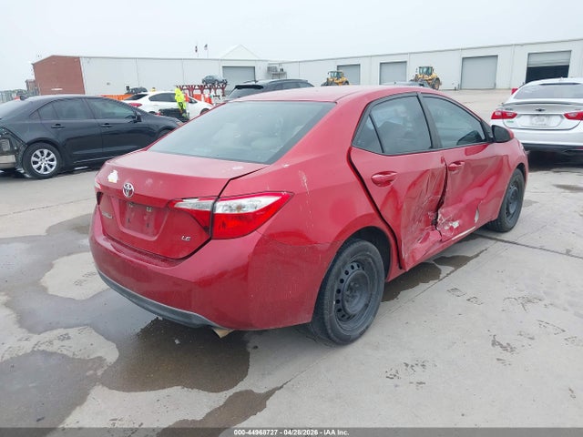 Продаж на аукціоні авто 2016 Toyota Corolla Le, vin: 5YFBURHE8GP499938, номер лоту: 44968727