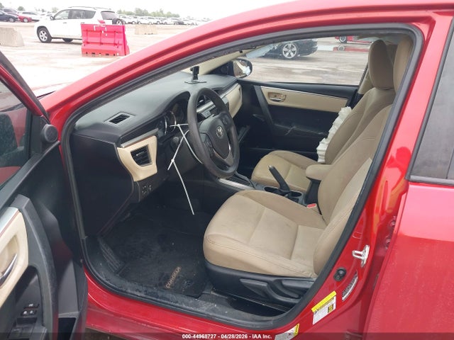 Продаж на аукціоні авто 2016 Toyota Corolla Le, vin: 5YFBURHE8GP499938, номер лоту: 44968727