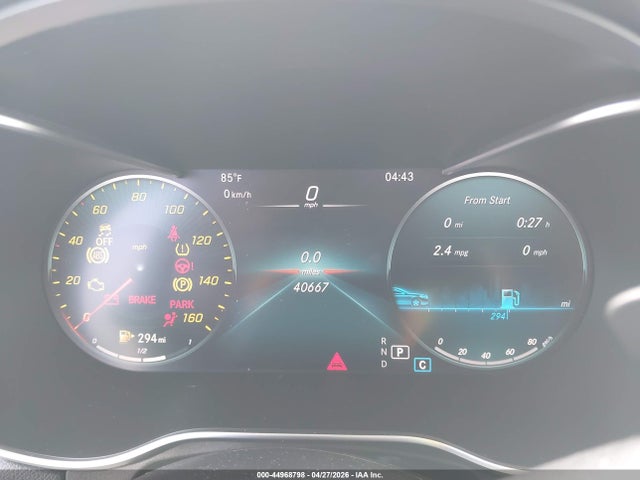 Aukcja sprzedaży 2022 Mercedes-benz Glc 300 4matic Suv, vin: W1N0G8EB3NV341965, numer aukcji: 44968798