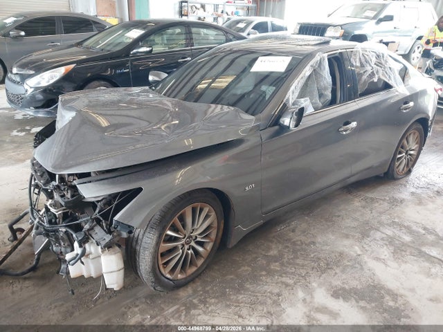 Продажа на аукционе авто 2019 Infiniti Q50 3.0t Luxe, vin: JN1EV7AP6KM543685, номер лота: 44968799