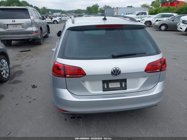 44968945 :رقم المزاد ، 3VWA17AU2GM519115 vin ، 2016 Volkswagen Golf Sportwagen Tsi S 4-door مزاد بيع