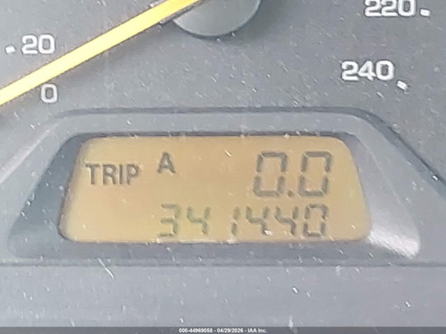 44969058 :رقم المزاد ، 1HGCG1651YA062127 vin ، 2000 Honda Accord 3.0 Ex مزاد بيع