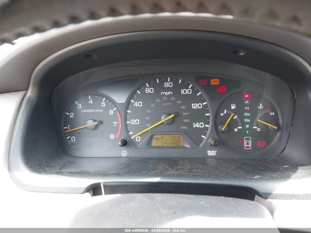 44969058 :رقم المزاد ، 1HGCG1651YA062127 vin ، 2000 Honda Accord 3.0 Ex مزاد بيع