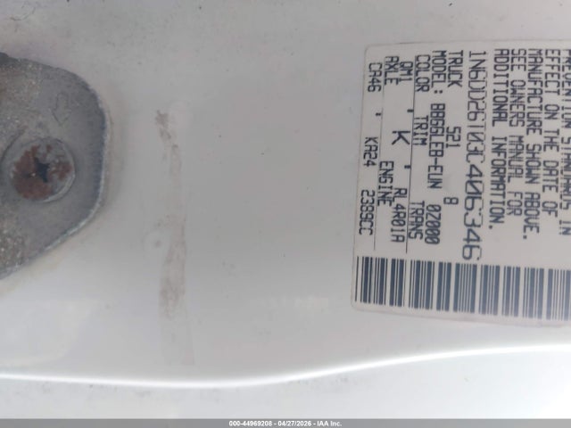 Продаж на аукціоні авто 2003 Nissan Frontier Xe, vin: 1N6DD26T03C406346, номер лоту: 44969208
