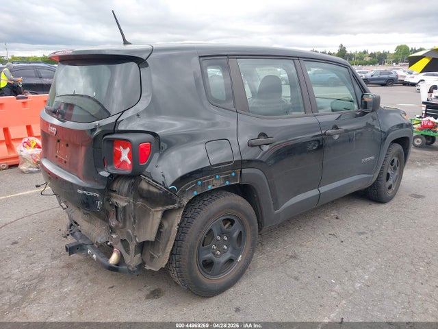 2017 Jeep Renegade Sport Fwd მანქანა იყიდება აუქციონზე, vin: ZACCJAAH2HPF19626, აუქციონის ნომერი: 44969269