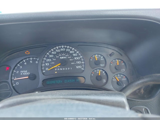 Aukcja sprzedaży 2006 Chevrolet Silverado 2500hd Work Truck, vin: 1GCHC24U36E248001, numer aukcji: 44969312